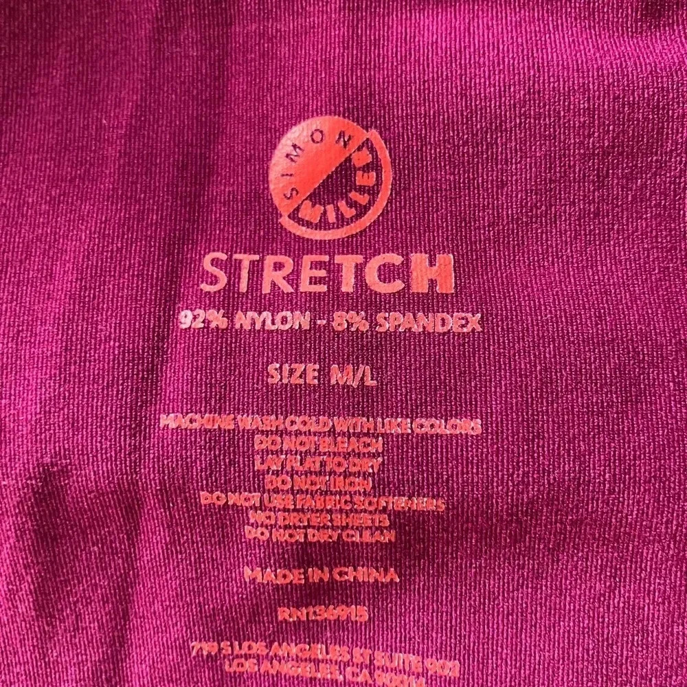 NWT SIMON MILLER Pica Asymmetric Stretch Bodycon Dress in Plum Size M/L - Picture 9 of 9